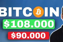 Bitcoin koers naar $90.000 of $108.500? Is er hoop voor INJ en WOO? Naar veel hogere prijzen?!