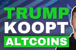 Donald Trump koopt deze 4 altcoins! Is het slim om deze nu ook te kopen? koersstijging mogelijk?!