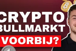 Is de crypto bullmarkt voorbij? Altcoin-markt gaat door het putje! Dit kunnen we nu verwachten!