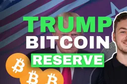 Grote prijsstijging op komst?! Donald Trump ondertekent bevel voor Strategische Bitcoin Reserve!