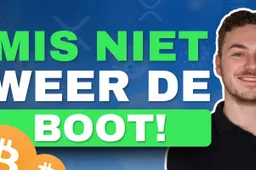 Mis niet weer de Bitcoin boot! Wees voorbereid op dit bull scenario!