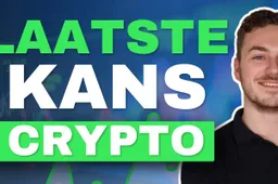 Is dit de allerlaatste kans om nog 'goedkoop' crypto te kunnen kopen?!