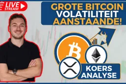 Belangrijke week voor de boeg! Grote Bitcoin volatiliteit aanstaande!