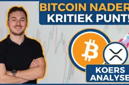 Bitcoin nadert enorm belangrijk prijspunt! XRP naar $0.42?! Bitvavo meer zekerheid?