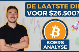 De laatste Bitcoin dip voordat we $26.500 gaan zien?! Dit is mijn actieplan!