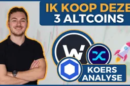 Ik ga de dip kopen op DEZE 3 ALTCOINS! 150% stijging mogelijk?!