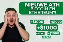 Bitcoin en Ethereum naar een nieuwe all-time high! Dit moet er gebeuren!