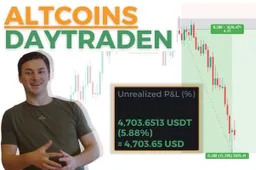 Leer Succesvol Altcoins Daytraden! $4.700 winst met deze strategie! Crypto trading uitleg￼