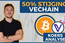 Het ziet er veelbelovend uit voor de Vechain bulls! 50% stijging in de maak?! Bitcoin analyse!