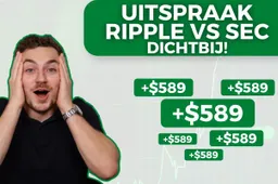 CEO Ripple verwacht gerechtelijke uitspraak komende weken! Enorme prijsstijging op komst?!