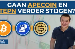 Gaan ApeCoin en STEPN verder stijgen? Bitcoin volatiliteit op komst!