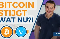 Bitcoin stijgt! Gaan we naar $23.000? Koersverwachting Vechain! $0,01 in zicht?!