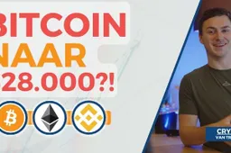 Bitcoin op weg naar $28.000 en Ethereum naar $2.000?