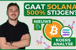 ? Gaat Solana 500% stijgen?! Waar gaat Bitcoin naartoe? Gaan we een 50% stijging zien?