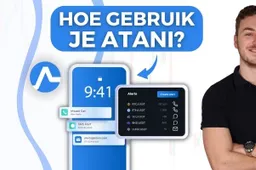 Hoe gebruik je het Atani platform? De meeste platformen op 1 plek! (uitleg)