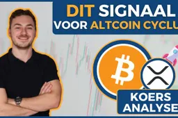 Dit signaal veroorzaakt een grote altcoin cyclus! En waar ligt de bodem voor XRP? Bitcoin analyse!
