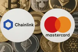 Mastercard en Chainlink slaan handen ineen: Crypto kopen voor 3 miljard kaarthouders