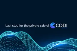 CODI Finance kondigt aankomende IDO aan