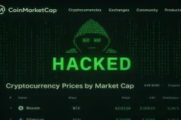 CoinMarketCap gehackt: Schadelijke pop-up jaagt op crypto-wallets