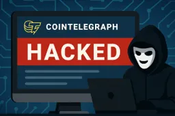 Cointelegraph gehackt: Frauduleuze airdrop lokt gebruikers met als doel crypto te stelen!