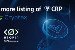 Crypton (CRP) van Utopia P2P nu beschikbaar op Cryptex.net