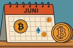 Cryptokalender 23-28 juni 2025: Spannende week met altcoin-evenementen en economische triggers