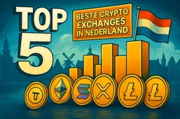 Top 5 crypto exchanges van Nederland met MiCA-goedkeuring in 2025