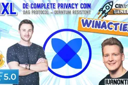 CryptoBenelux winactie - Privacy Coin Tixl