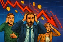 Cryptomarkt opgeschud: $270M aan liquidaties en onzekerheid rond Fed’s renteverlaging