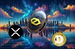 XRP voorspeld voor 1.800% stijging, Dogecoin op koers voor een stijging van 2.200%, terwijl CYBRO een rally van 5.700% deze maand zoekt