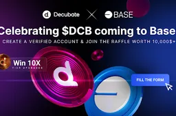 Decubate viert de komst van $DCB naar Base