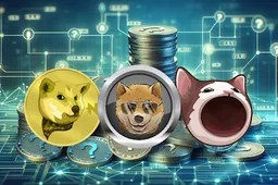 Memecoins op het punt van een doorbraak: Dogen, PopCat en Neiro lopen voorop