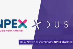 Dusk Network wordt aandeelhouder van NPEX-effectenbeurs