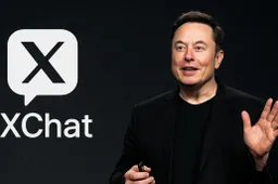 Elon Musk: XChat wordt gelanceerd met Bitcoin-achtige encryptie