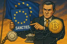 EU slaat hard toe: Sancties op crypto-spelers vanwege desinformatie en sanctie-ontwijking