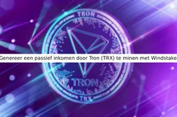 Verdien passief inkomen door Tron (TRX) te minen met Windstake