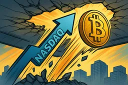 'Crypto Week’ stuwt BTC naar totale waarde van $2,4 biljoen en wordt op vier na grootste activa ter wereld