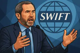 Ripple’s Brad Garlinghouse haalt hard uit naar SWIFT: “XRP Is de toekomst!”