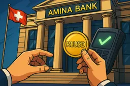 Zwitserse AMINA Bank pioniert met Ripple's RLUSD: Een primeur in de cryptomarkt!