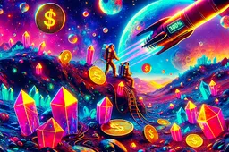 3 ruwe diamanten crypto's met potentieel voor 300% stijging