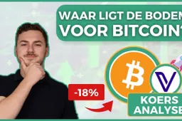 Waar ligt de bodem voor Bitcoin?! En koersverwachting voor Vechain in 2024! Is $0.09 haalbaar?!