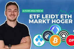 Bitcoin onderuit! Beste kansen liggen bij Ethereum en ETH beta's zoals ENS, SSV, ONDO, ARB & OP