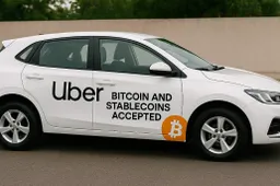 Uber CEO omarmt crypto: Stablecoins en Bitcoin in vizier voor betalingen!