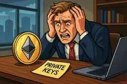 Bankier uit Estland verliest $1,2 miljard aan Ethereum door verloren privésleutels