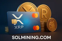 XRP Mastercard gaat live, Gemini ondersteunt SolMining XRP-contracten en genereert $9.800 aan dagelijkse winst