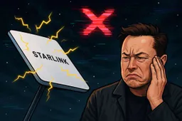 Elon Musk's Starlink weer online na grote wereldwijde storing