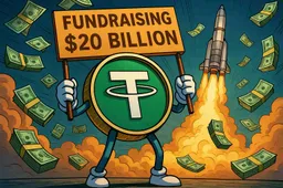 Tether van plan om $20 miljard op te halen en mikt op waardering van $500 miljard