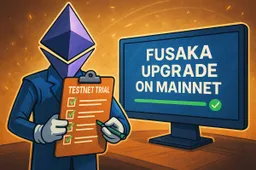 Ethereum voltooid laatste test voor Fusaka: Alle seinen op groen voor mainnet-lancering op 3 december
