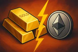 Ethereum vs. goud: Wie gaat de race naar $5.000 winnen?