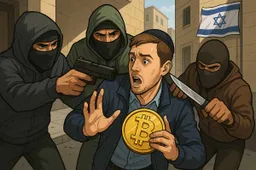 Gruwelijke crypto-overval in Israël: Man neergestoken voor 600.000 dollar aan Bitcoin